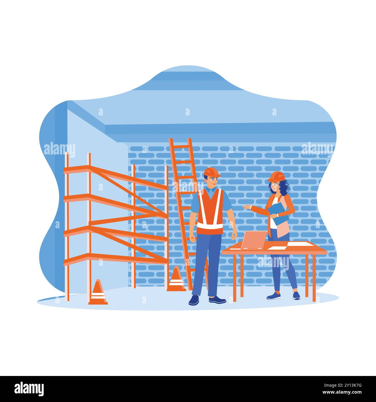 Progress architecture Stock Vector Images - Alamy