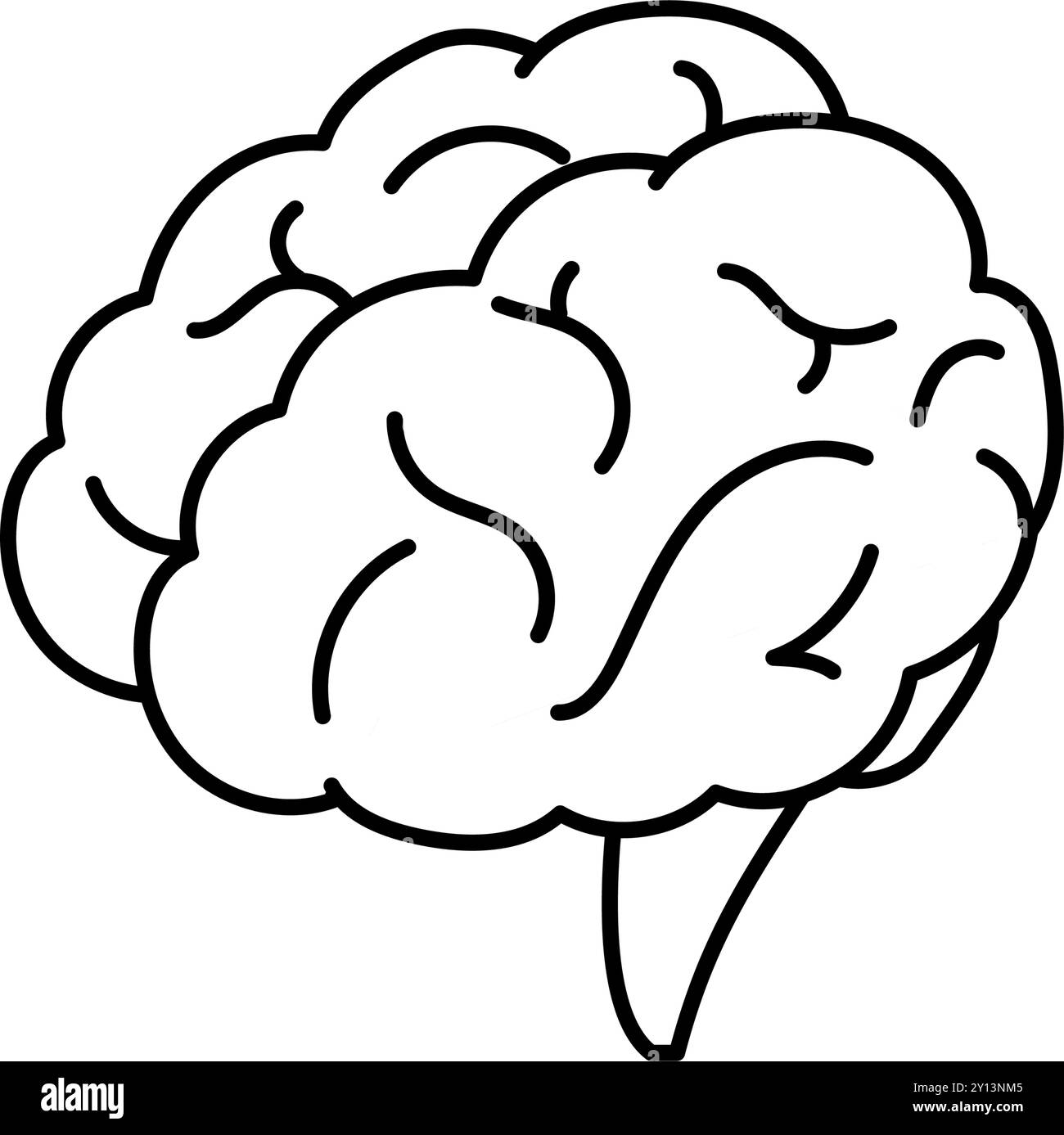 Brain, business icons of target, goal attainment, and goal, isometric ...