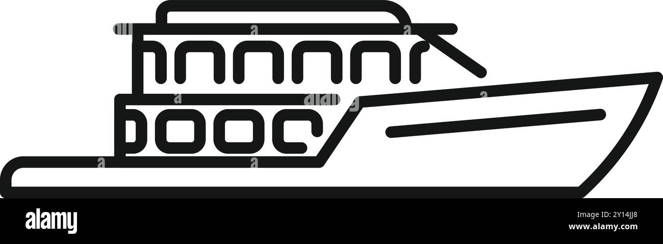 Steamboat on river Cut Out Stock Images & Pictures - Alamy