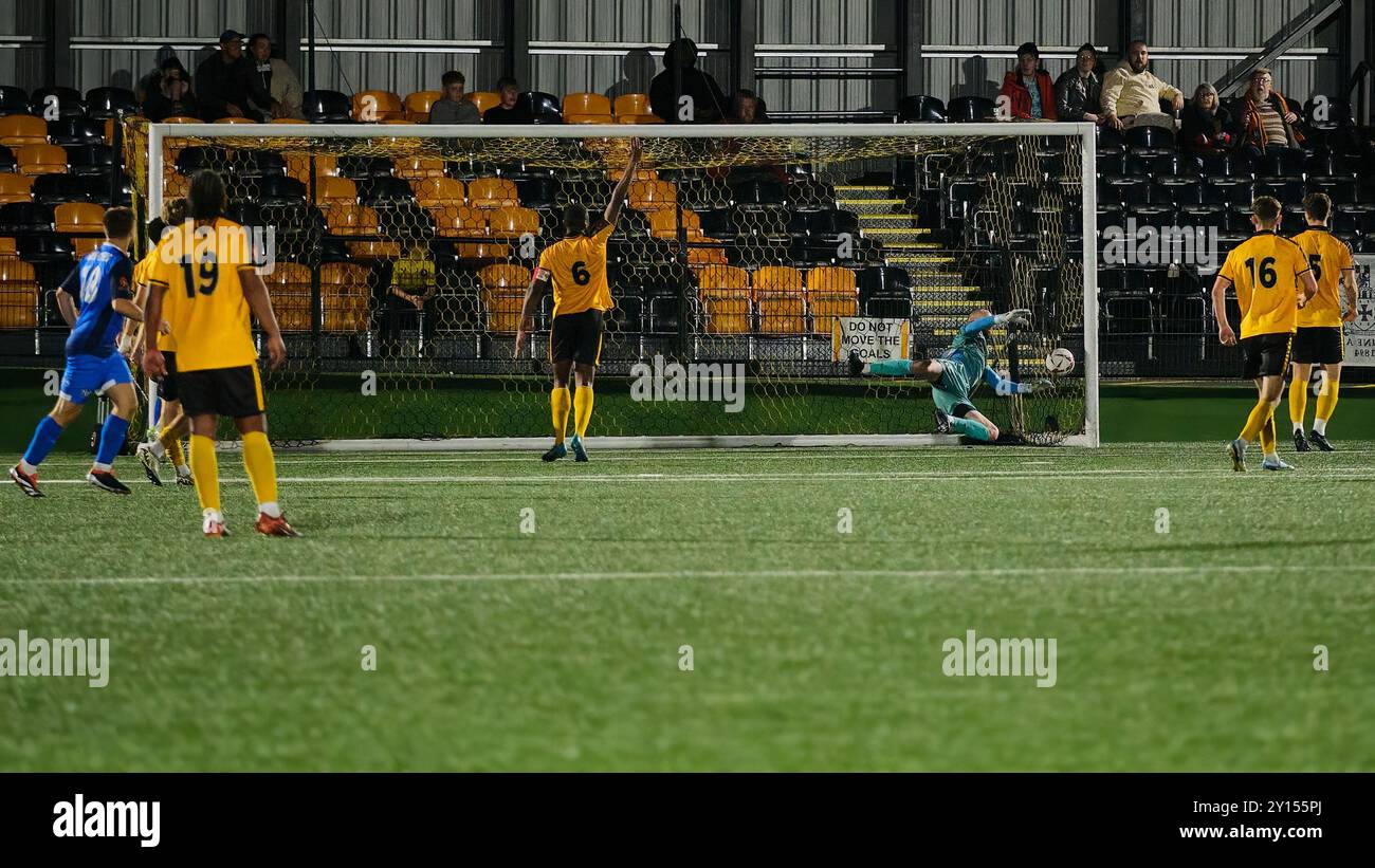 Rushall Olympic v Marine AFC Stock Photo