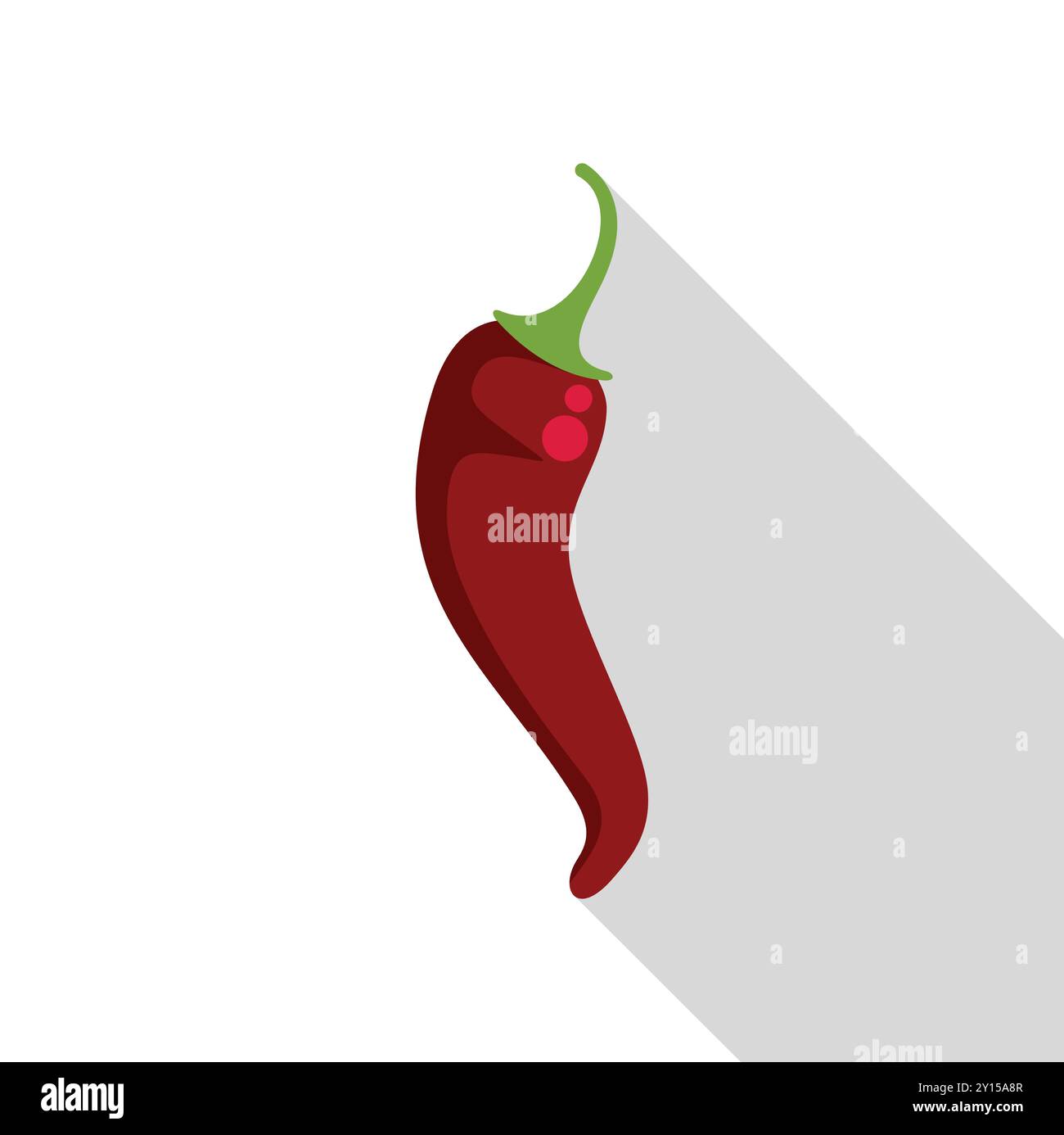 Pepper Shadow Fiery taste Stock Vector Images - Alamy