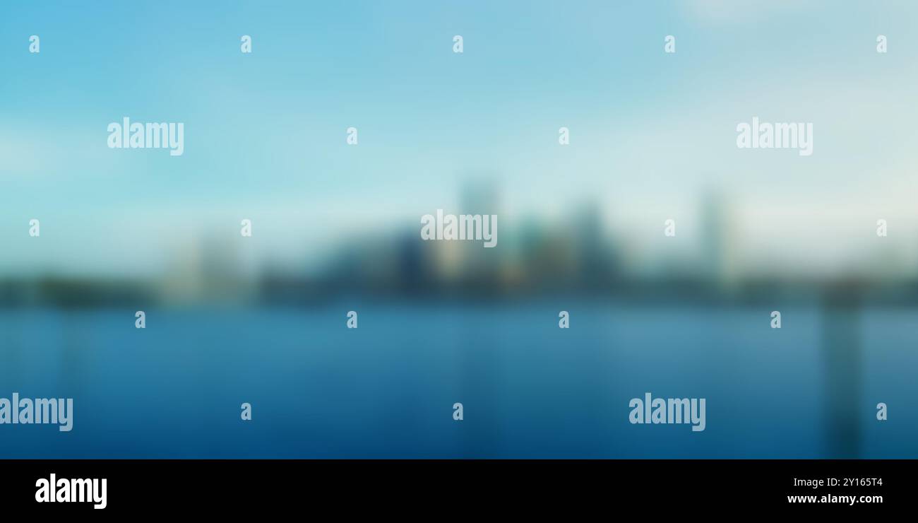 Blurry image outdoor street scene Stock Vector Images - Alamy