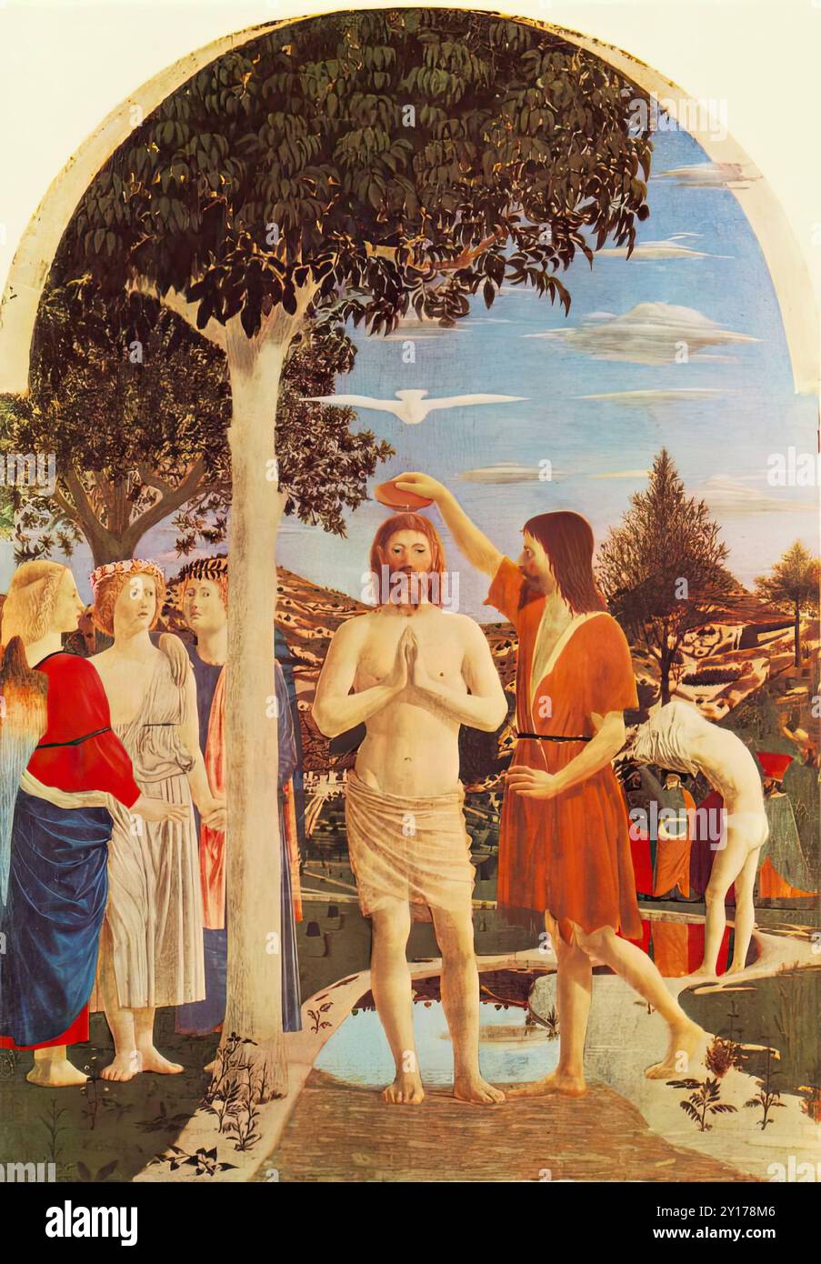 Painted piero della francesca hi-res stock photography and images - Alamy, image size:903x1390