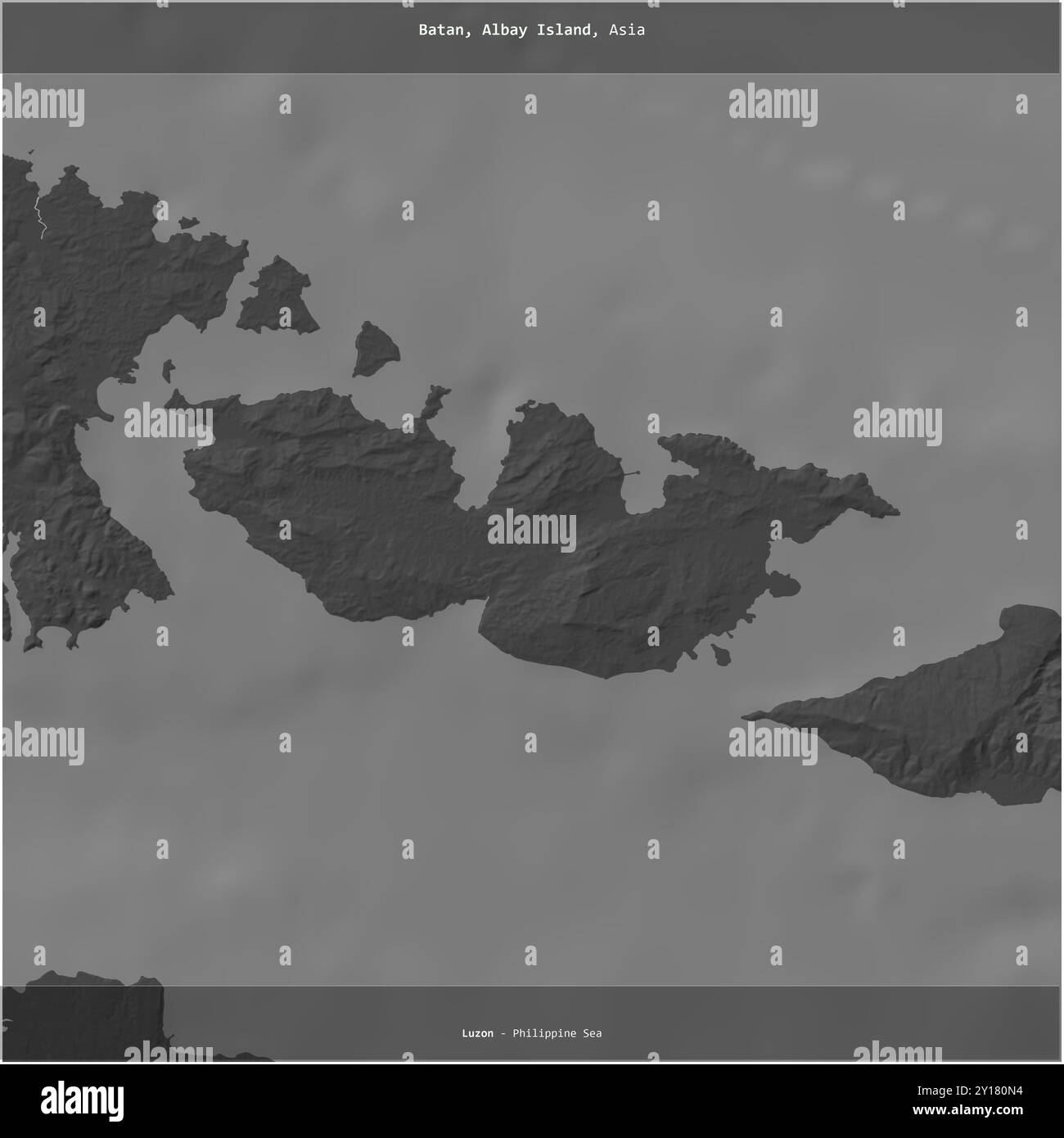 Batan, Albay Island in the Philippine Sea, belonging to Philippines