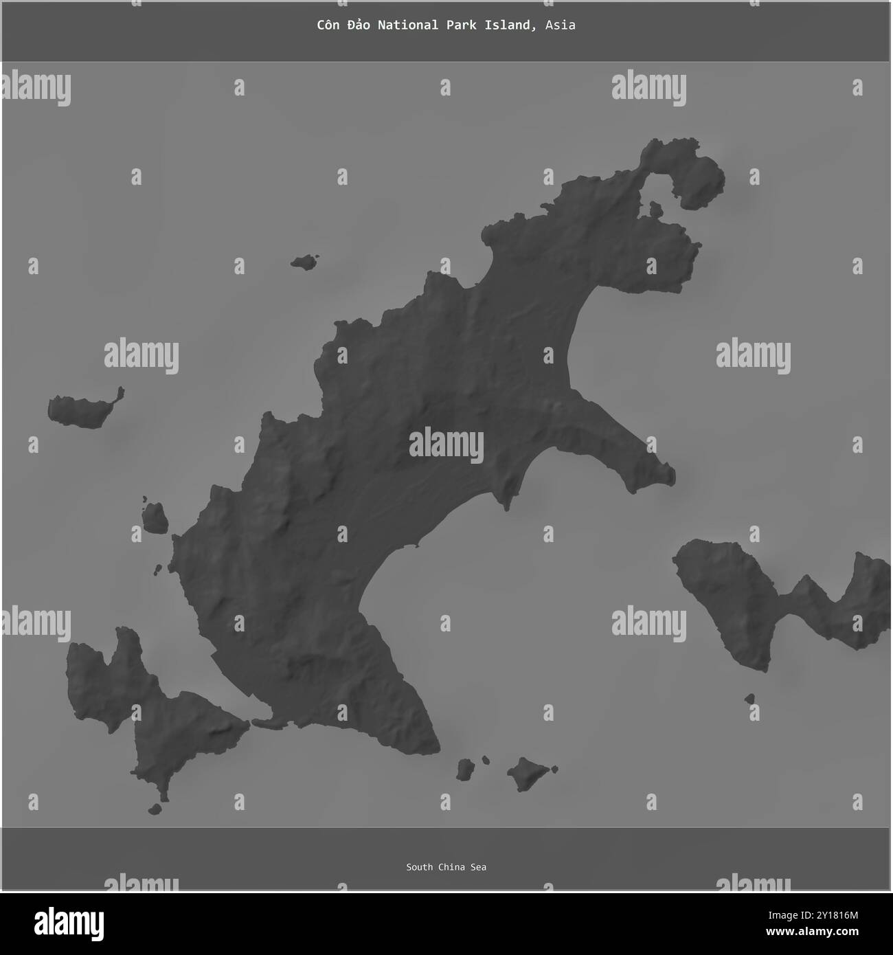 Con ao National Park Island in the South China Sea, belonging to ...
