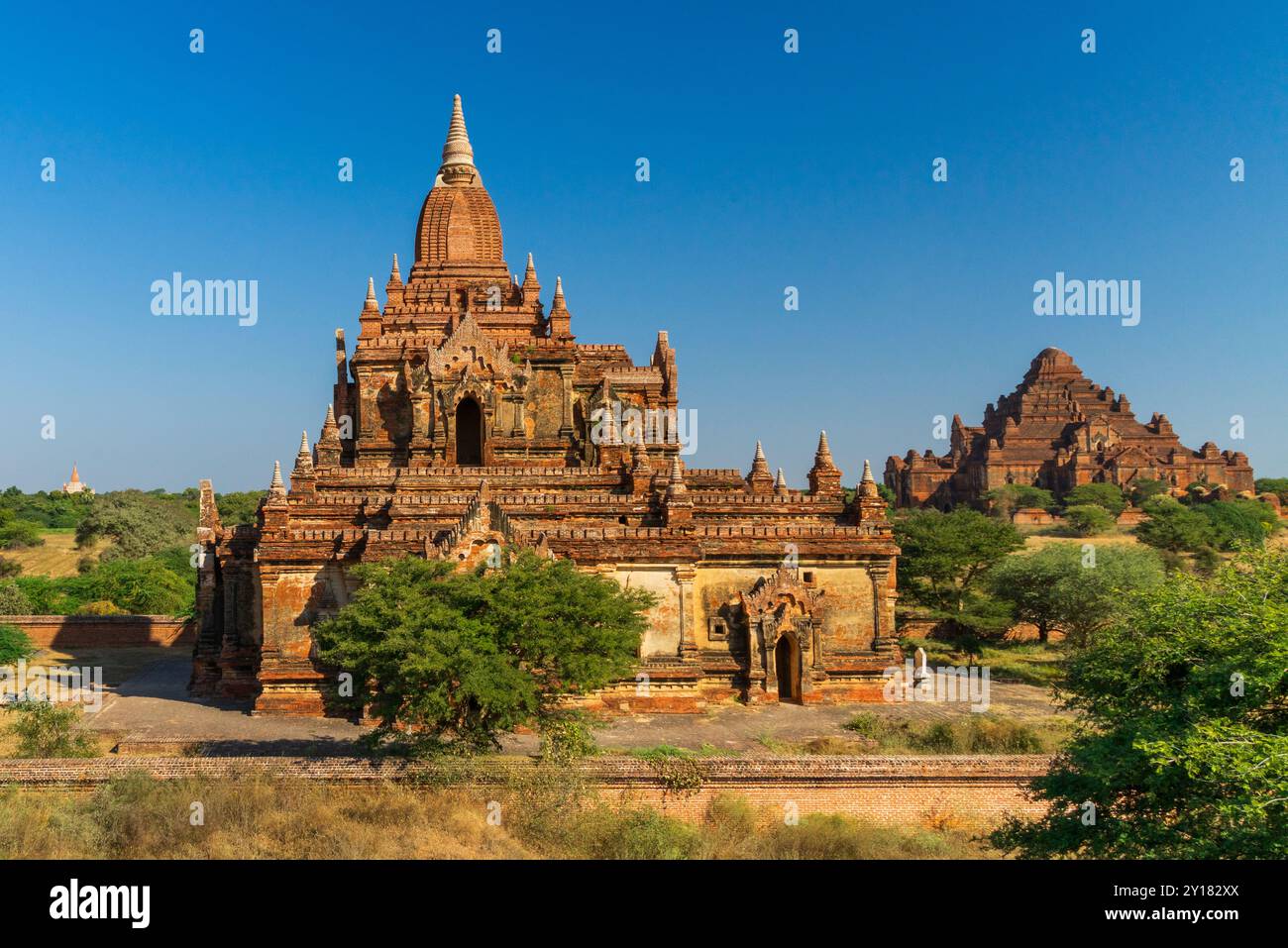 The Temples of bagan at sunrise, Bagan(Pagan), Myanmar Stock Photo - Alamy