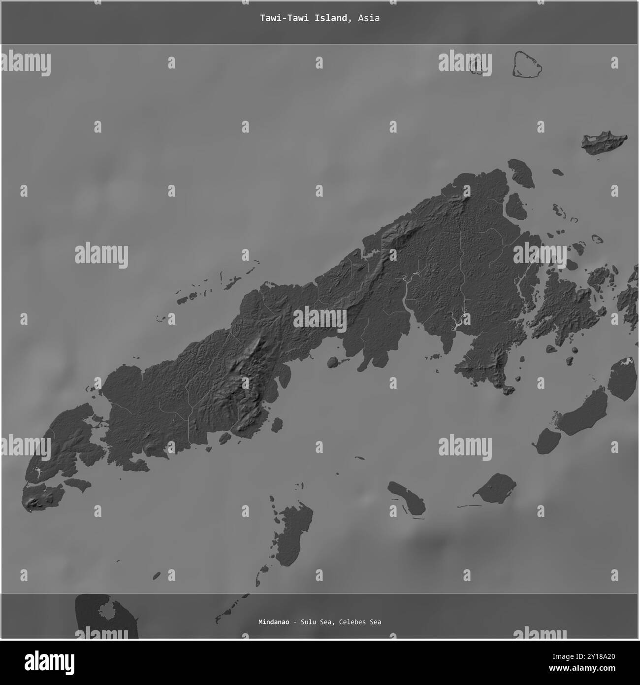 Tawi tawi map Black and White Stock Photos &amp; Images - Alamy