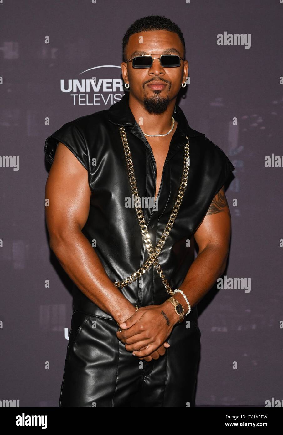 New York, USA. 04th Sep, 2024. Myles Bullock attends Peacock's