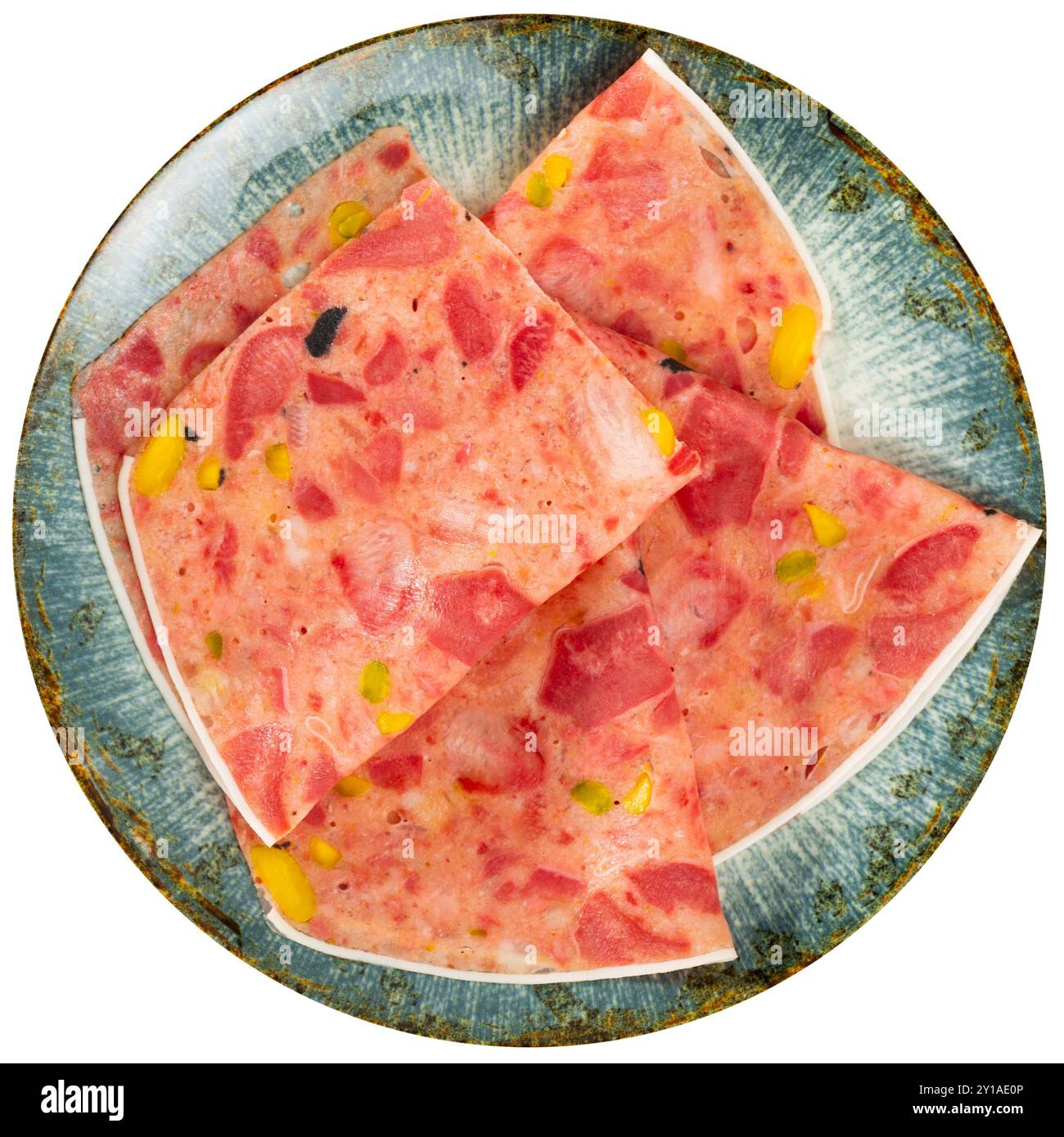Cabeza meat from roasted beef head Stock Photo - Alamy