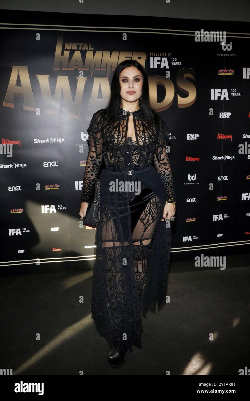 Cristina Scabbia at the Metal Hammer Awards 2024 in the Uber Eats Music