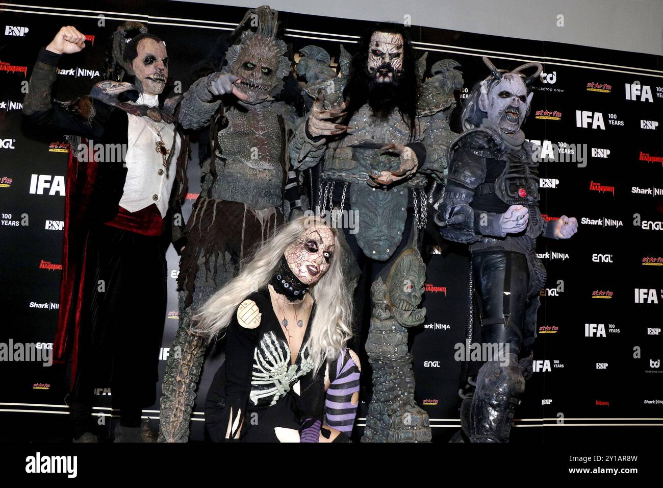 Lordi at the Metal Hammer Awards 2024 in the Uber Eats Music Hall. Berlin, 31.08.2024 Stock Photo