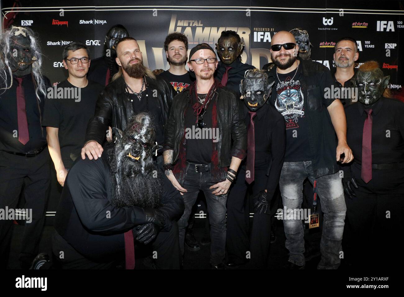 Saltatio Mortis at the Metal Hammer Awards 2024 in the Uber Eats Music Hall. Berlin, 31.08.2024 Stock Photo