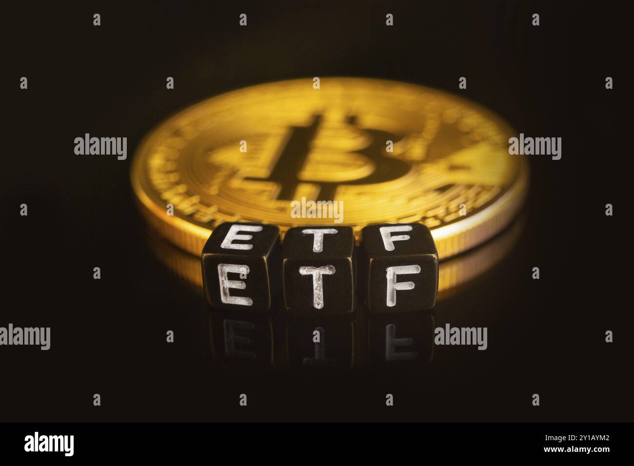 Etf bitcoin hi-res stock photography and images - Alamy