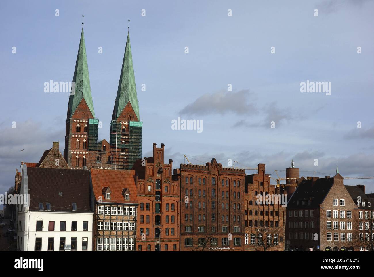 St Mary's Hospital Luebeck Stock Photo