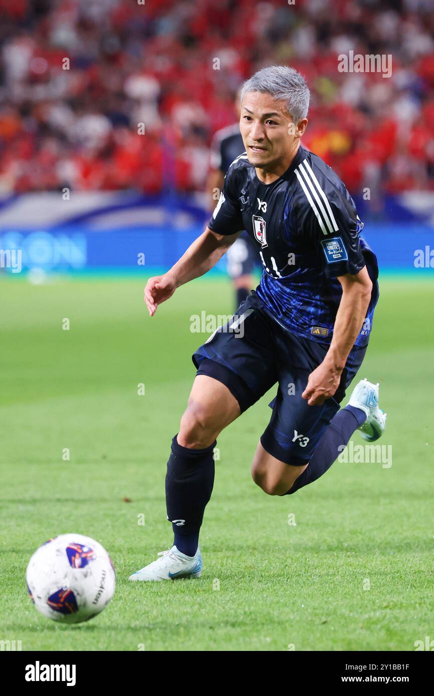 Saitama Stadium 2002 Saitama Japan 5th Sep 2024 Daizen Maeda JPN saitama-stadium-2002-saitama-japan-5th-sep-2024-daizen-maeda-jpn