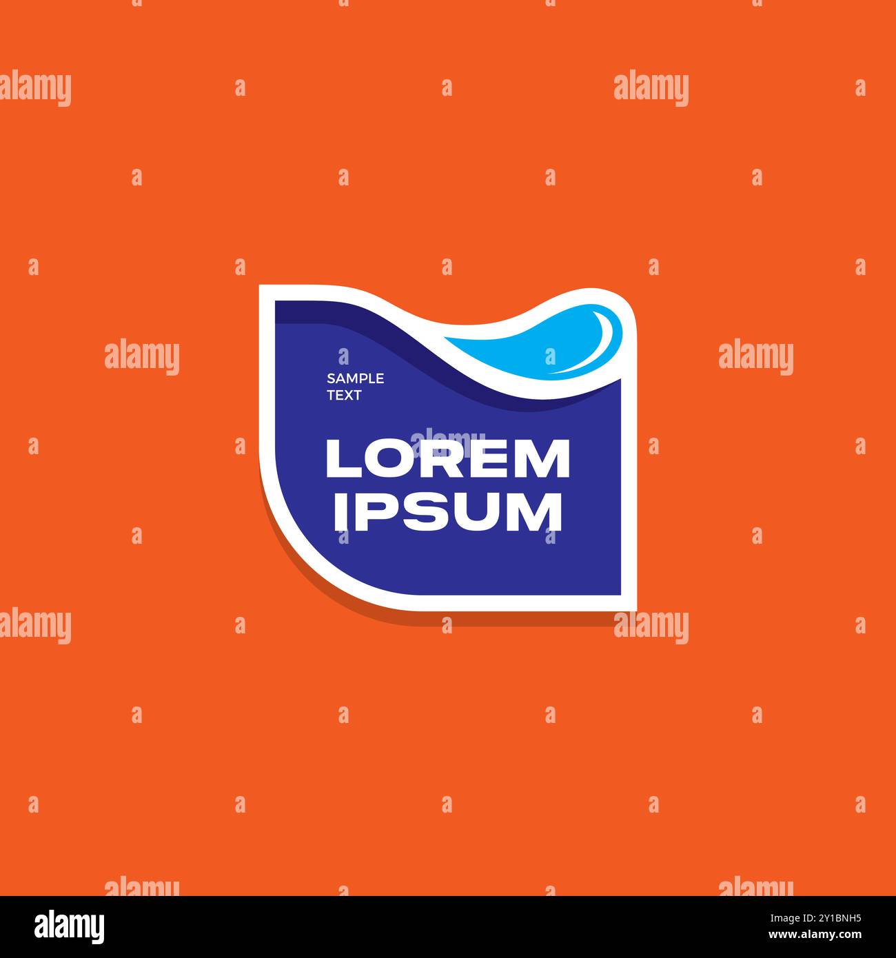 Label Vector Food or Drink logo design template. Drink Logo Vector Stock Vector