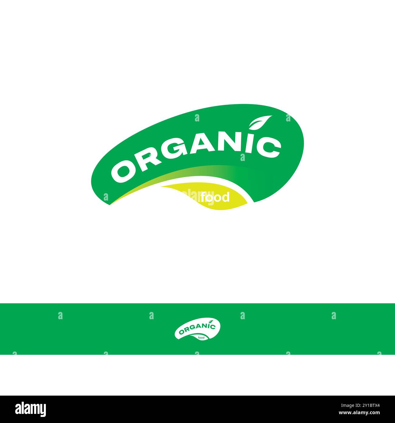 Organic Food Label vector Illustration. Organic Logo Stock Vector Image ...