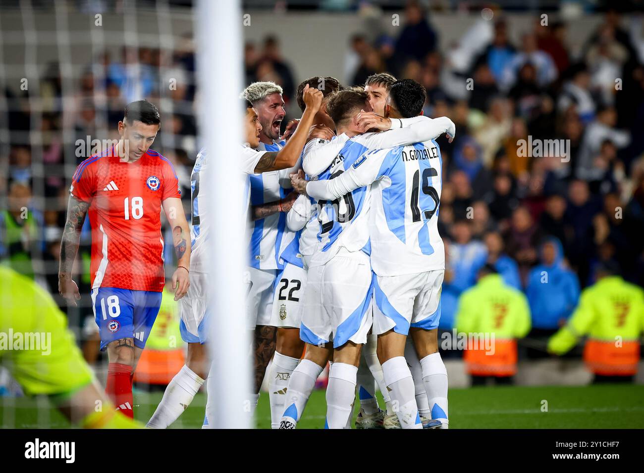 Buenos Aires, Argentina. 05th Sep, 2024. Alexis Mac Allister (No.20) of