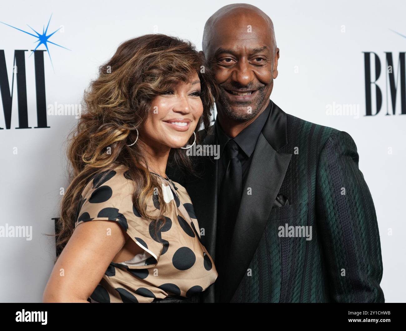 Los Angeles, USA. 05th Sep, 2024. (L-R) Chanté Moore and Stephen G. Hill at the 2024 BMI R&B/Hip-Hop Awards held at the Fairmont Century Plaza in Los Angeles, CA on Thursday, ?September 5, 2024. (Photo By Sthanlee B. Mirador/Sipa USA) Credit: Sipa USA/Alamy Live News Stock Photo