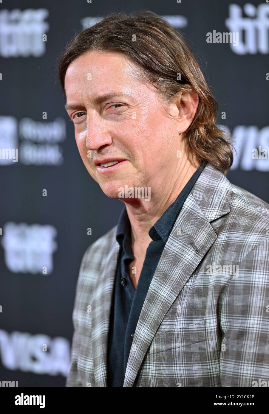 Toronto, Canada. 05th Sep, 2024. Director David Gordon Green attends the world premiere of 'Nutcrackers' at Roy Thomson Hall on opening night of the Toronto International Film Festival in Toronto, Canada on Thursday, September 5, 2024. Photo by Chris Chew/UPI Credit: UPI/Alamy Live News Stock Photo