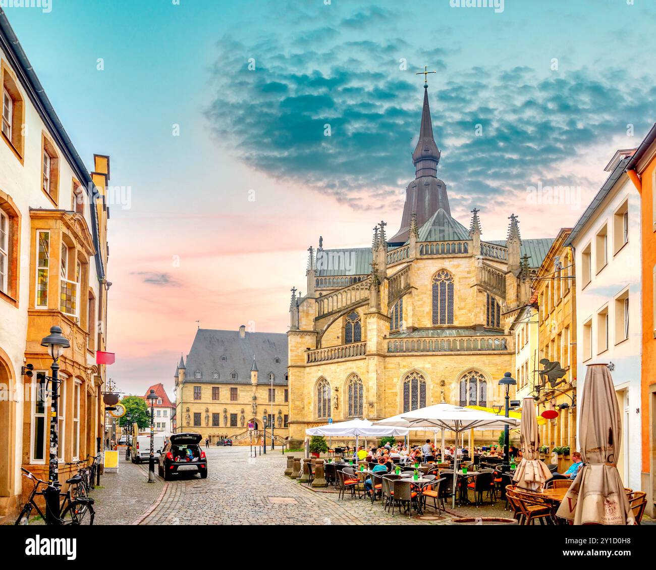 old city of Osnabrück, Germany Stock Photo - Alamy