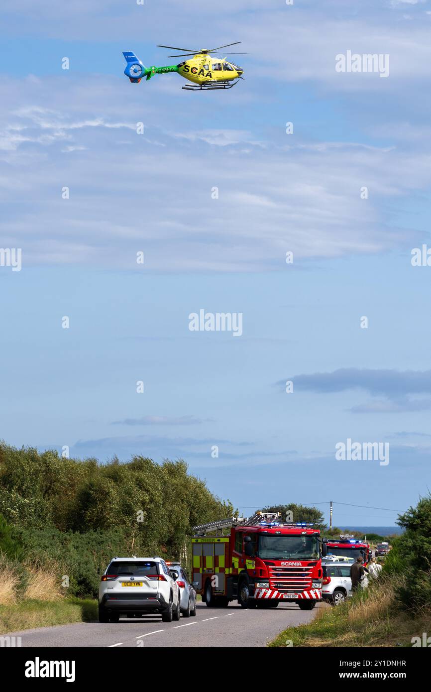 Scotlands charity air ambulance hi-res stock photography and images - Alamy