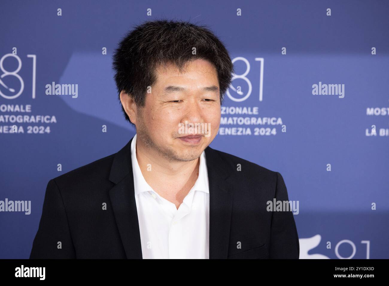 Lido Di Venezia, Italy. 06th Sep, 2024. Director Wang Bing attends the ...