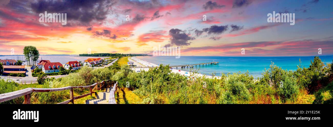Beach of Rerik, Germany Stock Photo