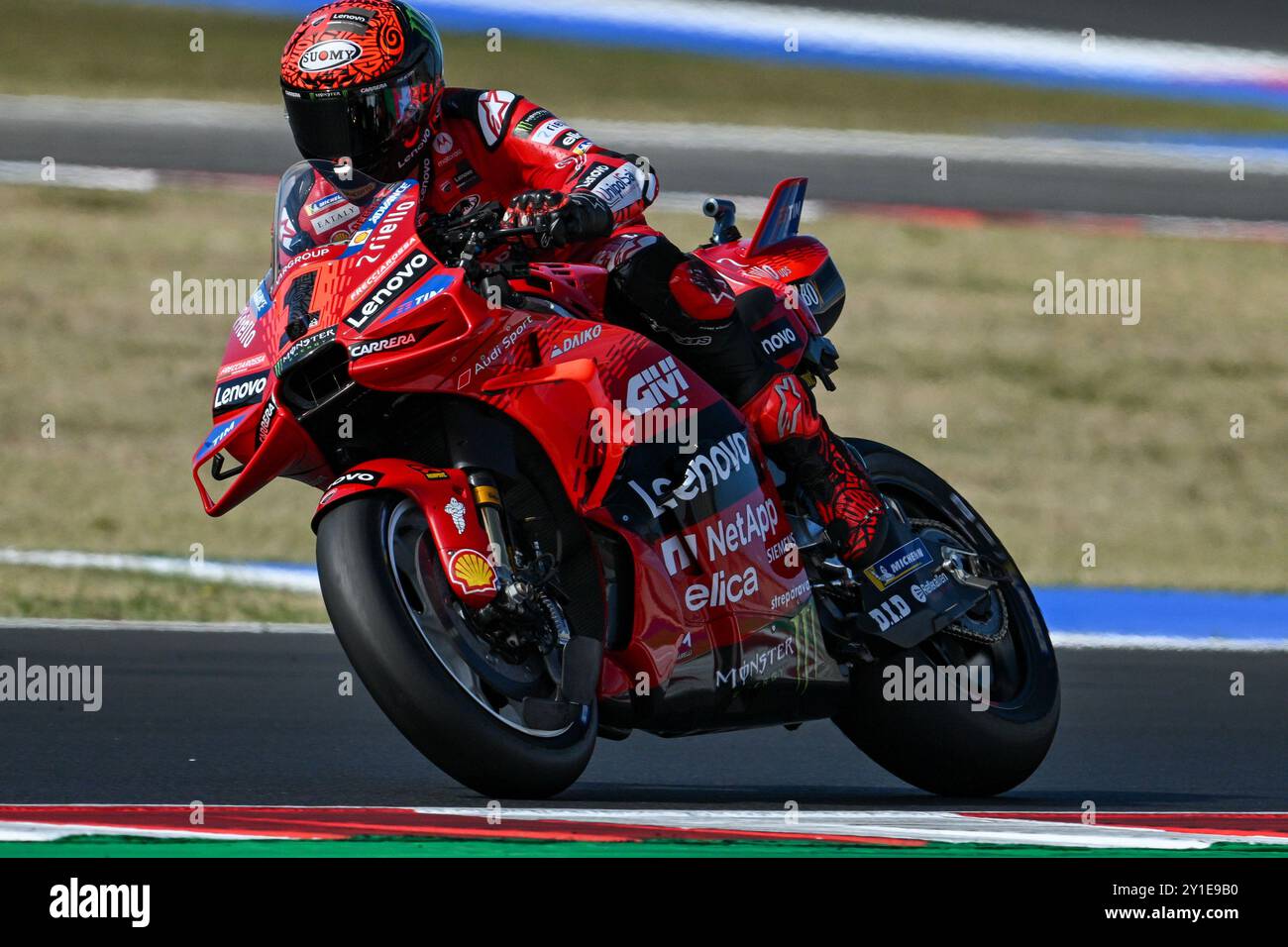 Francesco Bagnaia Italian Ducati Lenovo Team Ducati during Free ...