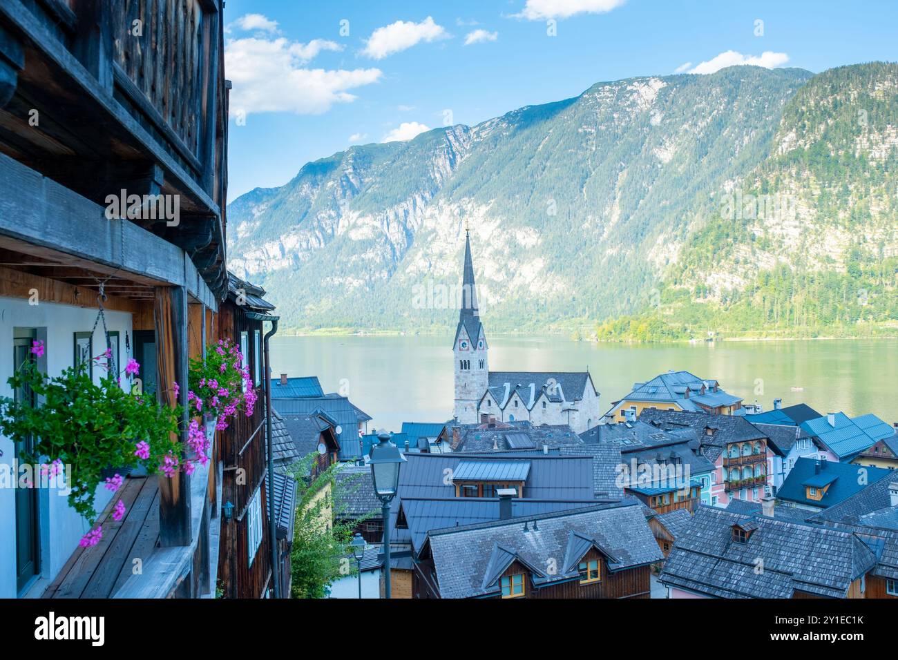 Hallstatt Austria charming village, set between stunning mountains and ...
