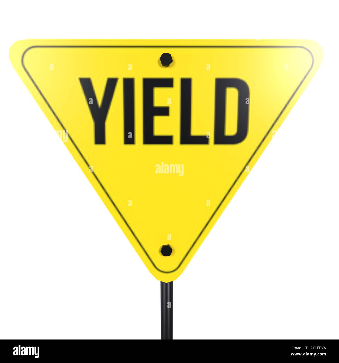 Yield marking hi-res stock photography and images - Alamy