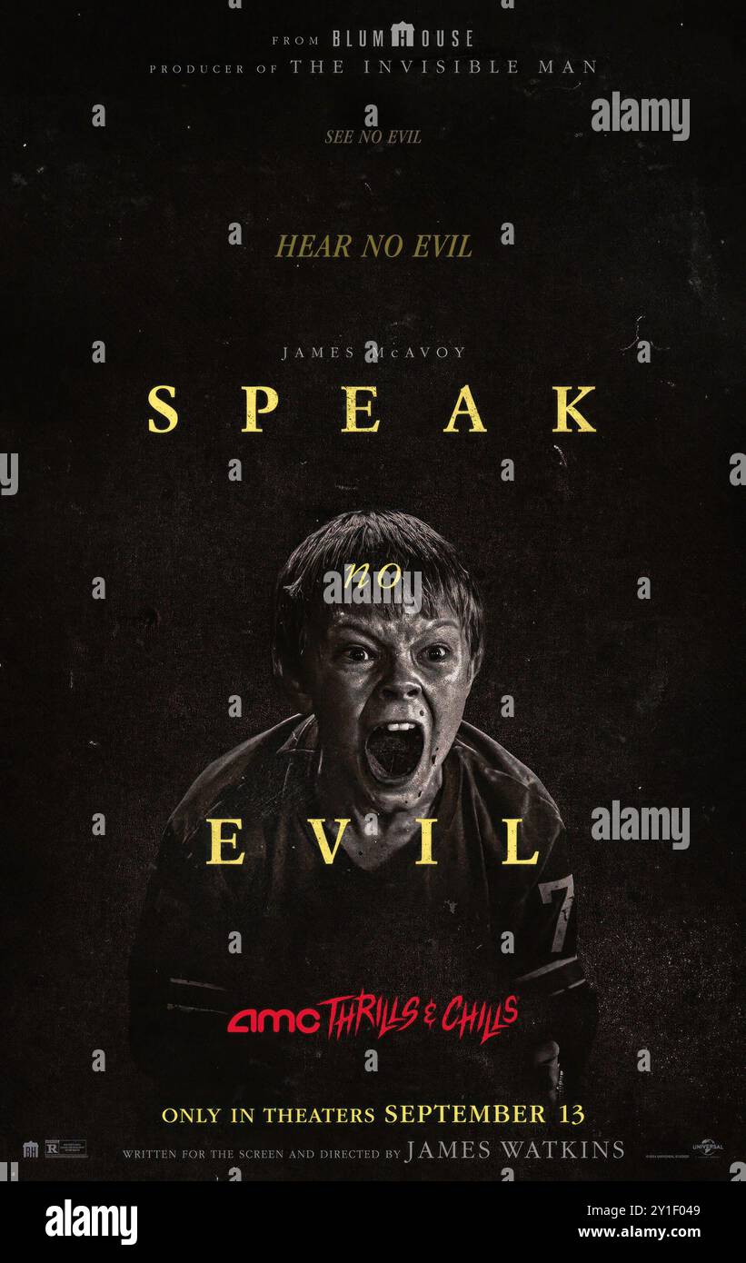 SPEAK NO EVIL, US poster for AMC