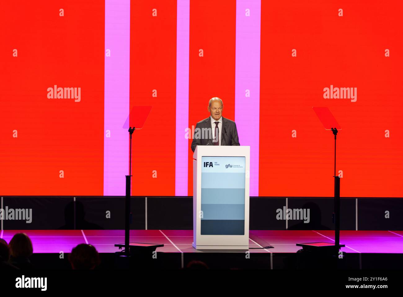 Opening Gala before 100 years of Ifa 2024 with Olaf Scholz Stock Photo