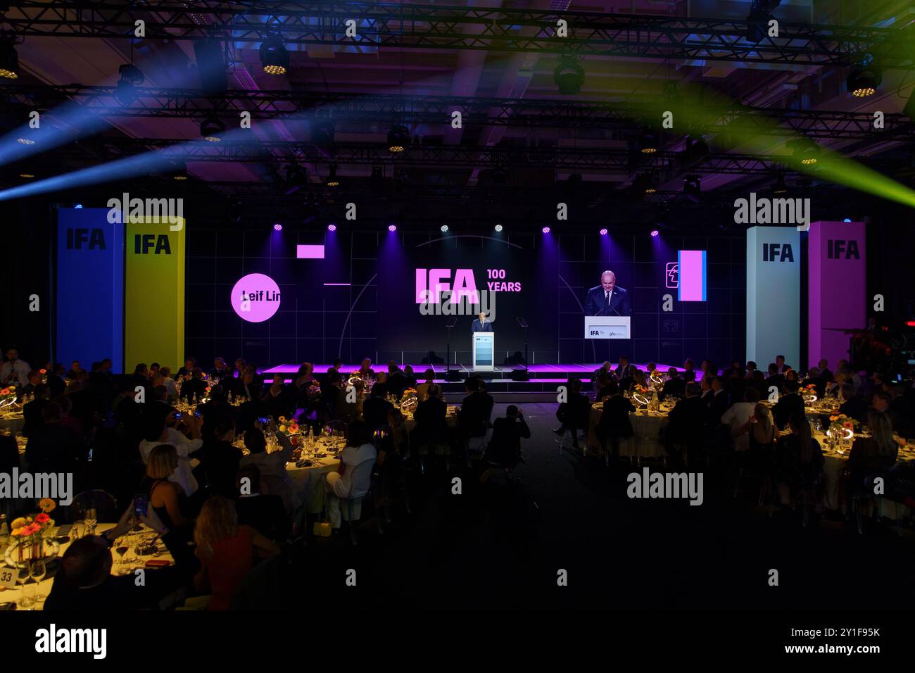 Opening Gala before 100 years of Ifa 2024 with Olaf Scholz Stock Photo