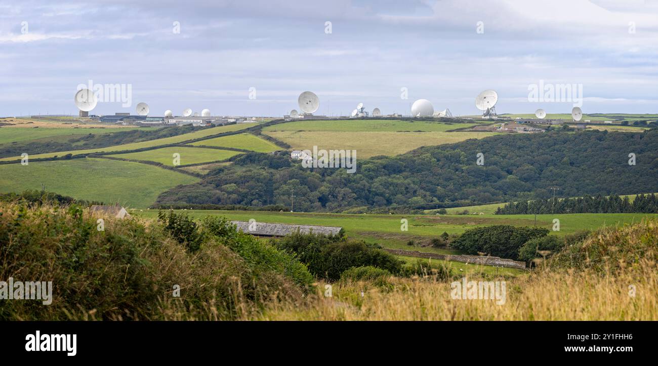 Uk satellite view hi-res stock photography and images - Alamy