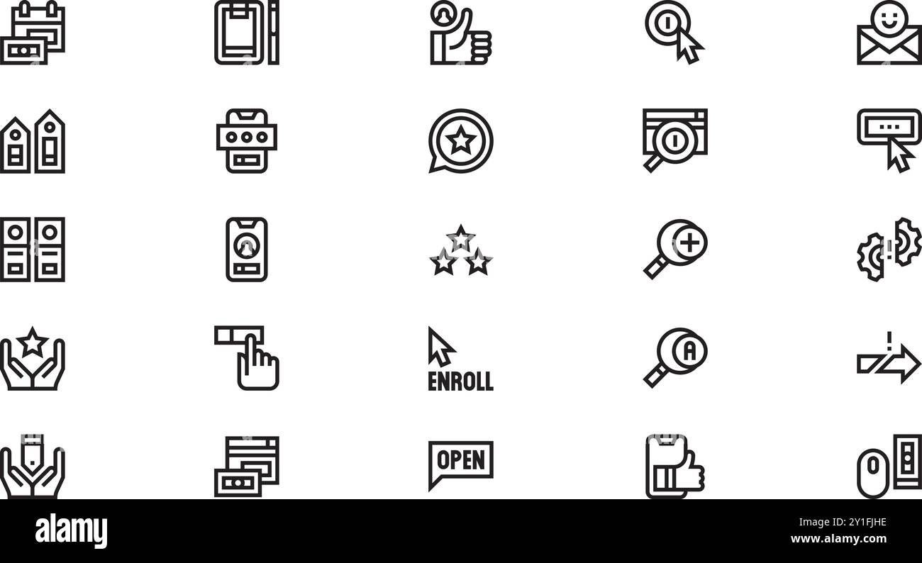 Subscription business model icons High-Quality Vector Icons Collection ...