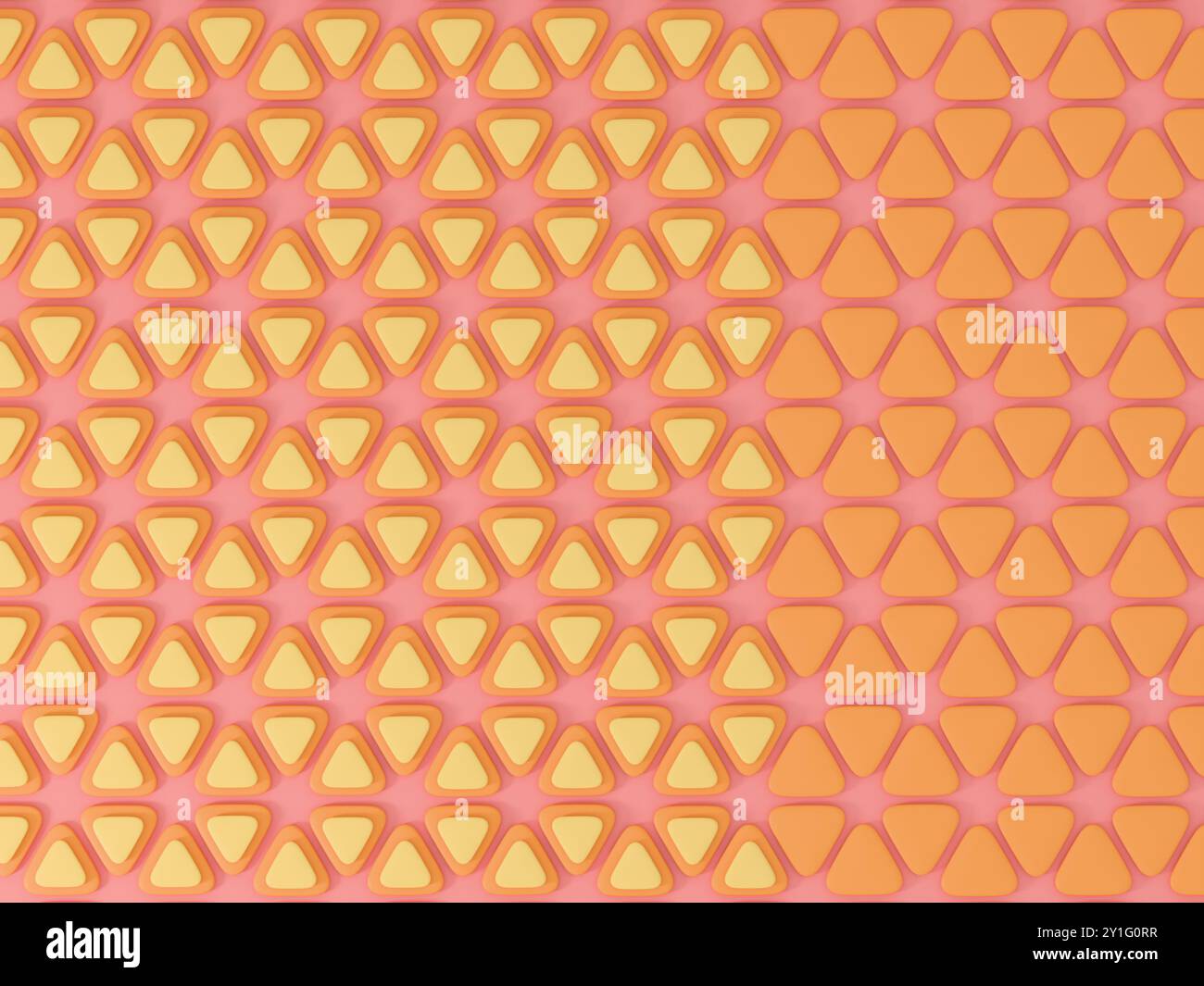 Fresh fruit abstract background, summer concept. Digital 3D rendering. Stock Photo