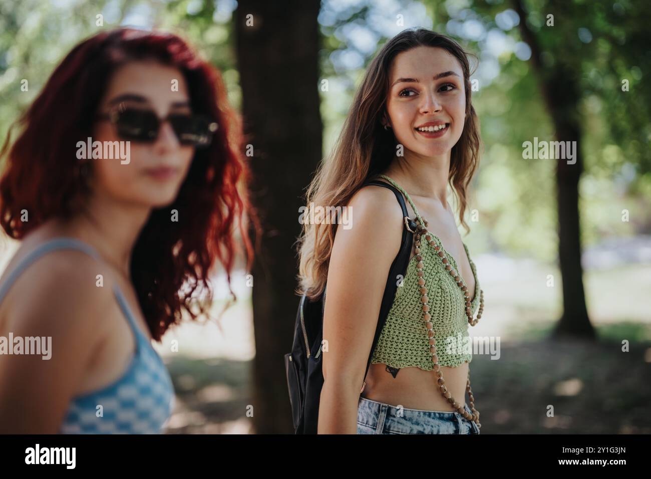 Stylish women enjoying a day out hi-res stock photography and images ...