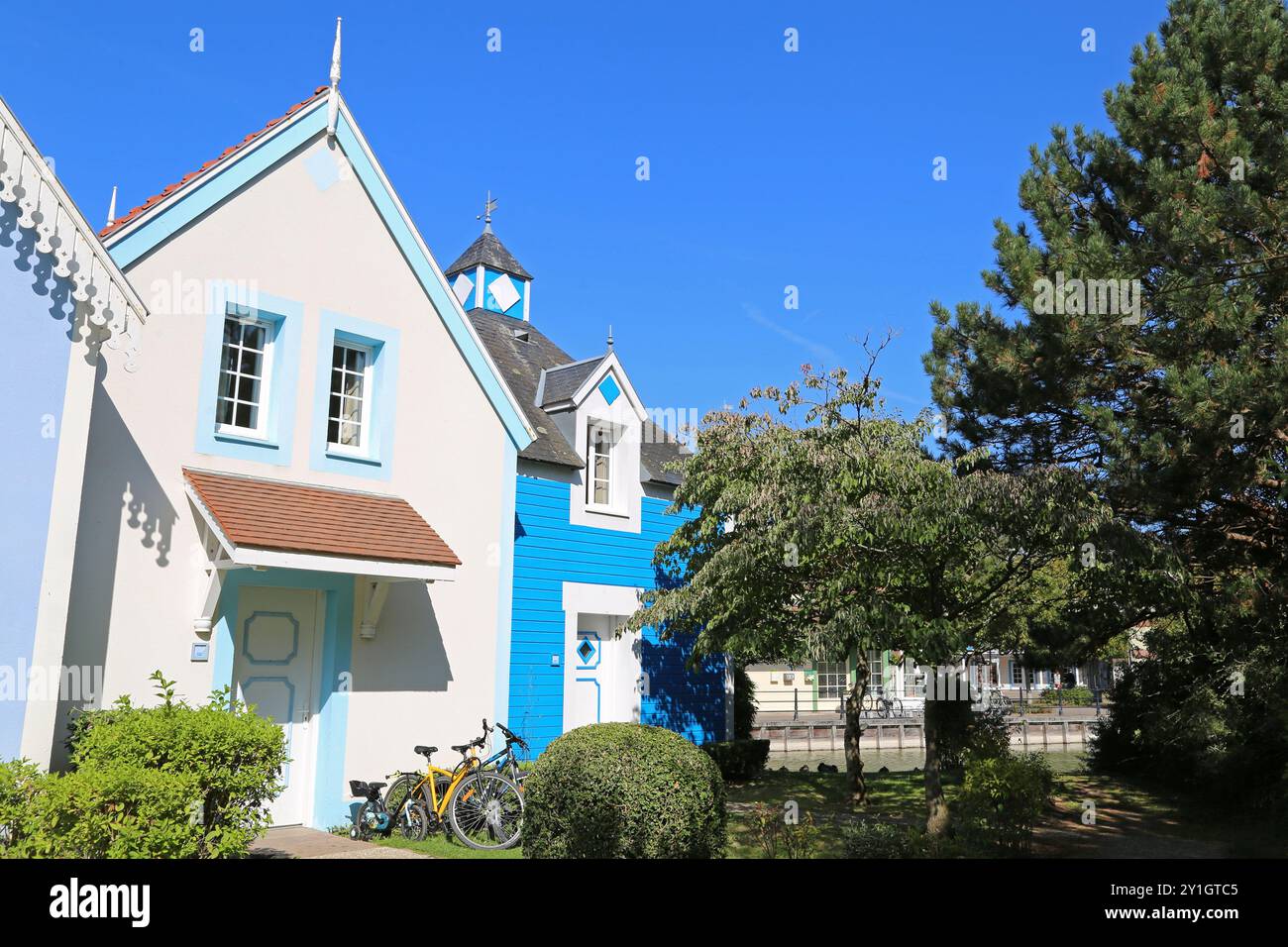 Le Grand Lac, Belle Dune, Promenade du Marquenterre, Fort Mahon Plage, Côte Picarde, Somme, Hauts de France, La Manche, France, Europe Stock Photo