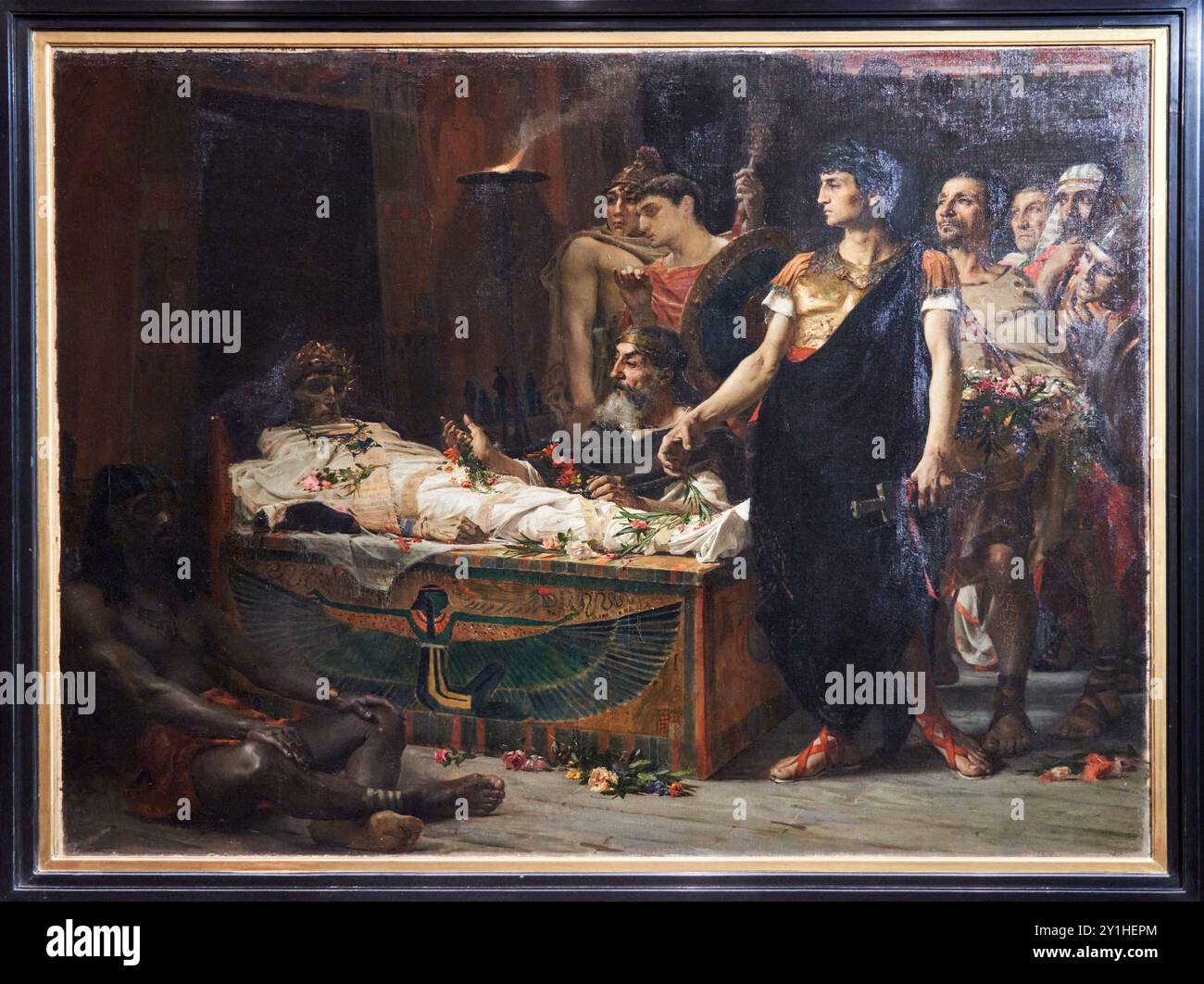François Schommer | Auguste au tombeau d'Alexandre | Images d