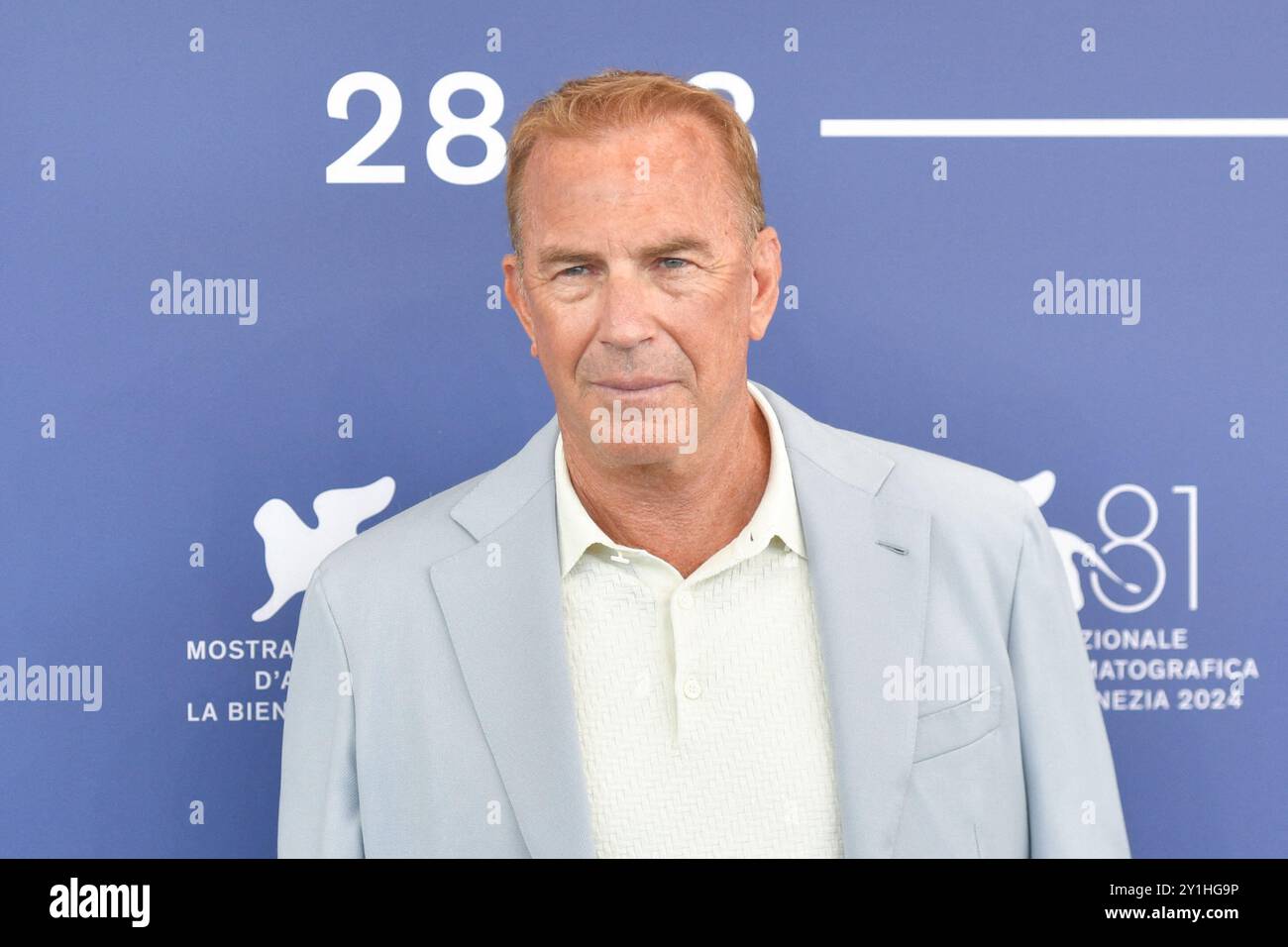 Venice, Italy. 06th Sep, 2024. Kevin Costner attending the Horizon An