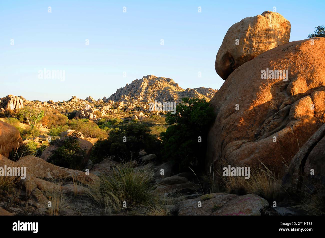 Texas Canyon in the Sonora desert in central Arizona USA Stock Photo ...