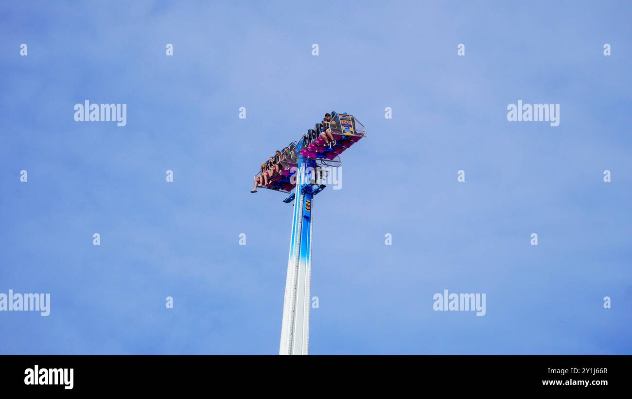 Barry Island, Vale of Glamorgan, Wales - Aug 26 2024: Aerospace, the ...