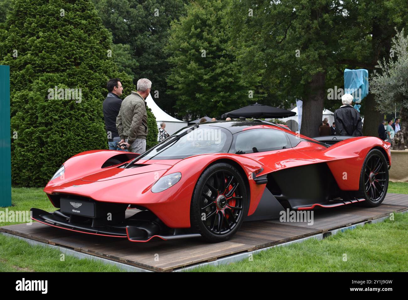 Soestdijk, the Netherlands - September 1, 2023: an Aston Martin Valkyrie hypercar Stock Photo