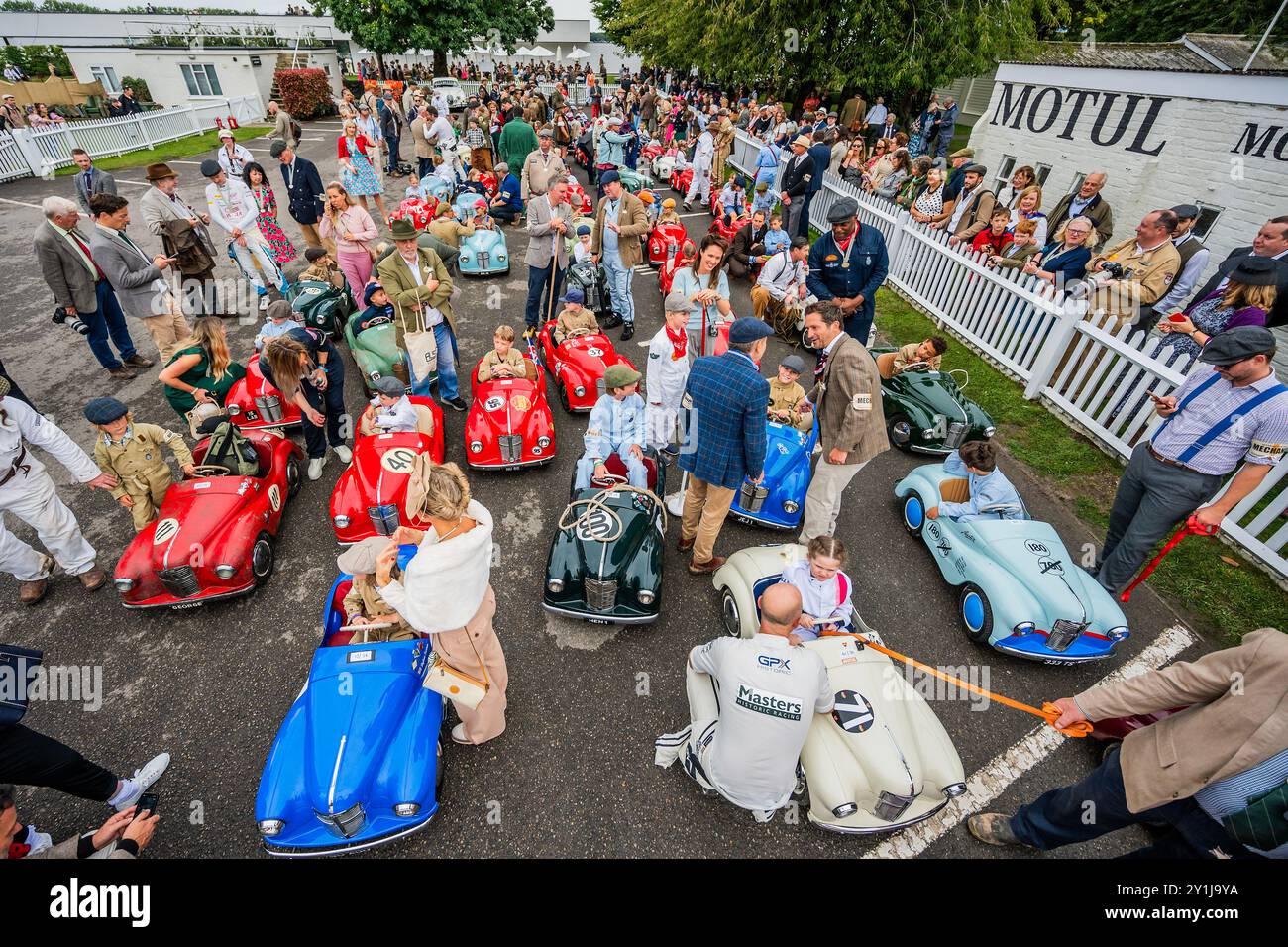 Goodwood, UK. 7th Sep, 2024. Young drivers compete for the Settrington ...