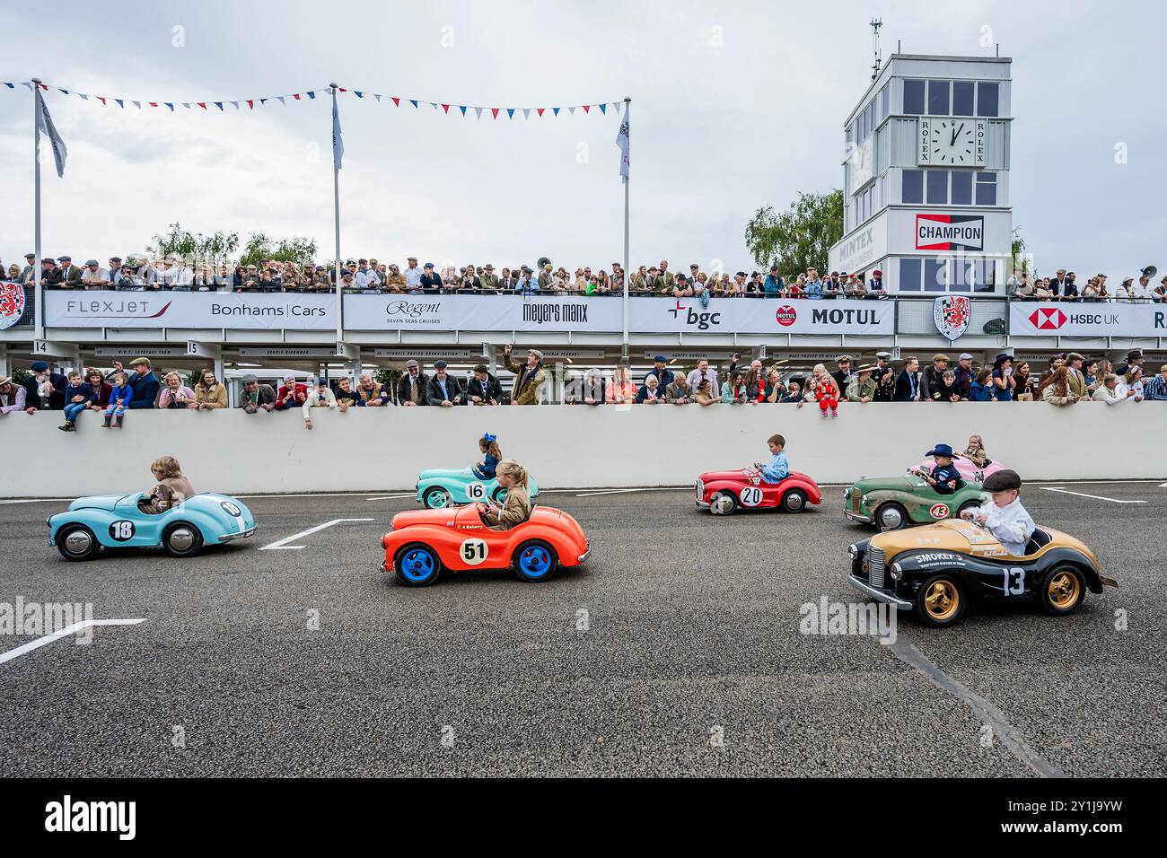 Goodwood, UK. 7th Sep, 2024. Young drivers compete for the Settrington ...
