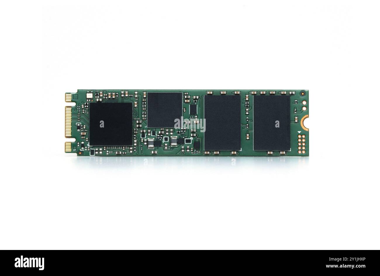 Solid State Drive isolated. ssd on white background. High quality photo Stock Photo