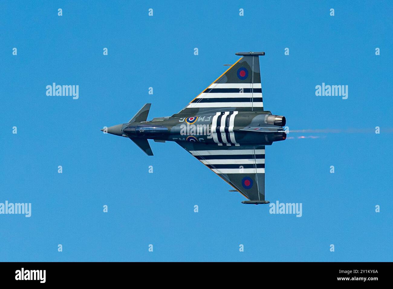 07/09/2024 Portrush Portrush Airshow 2024 Eurofighter Typhoon carries