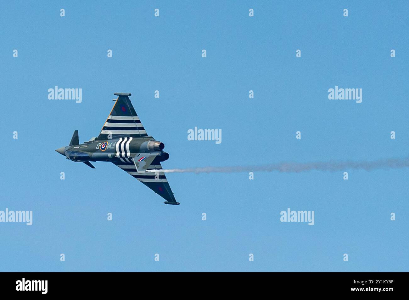 07/09/2024 Portrush Portrush Airshow 2024 Eurofighter Typhoon carries
