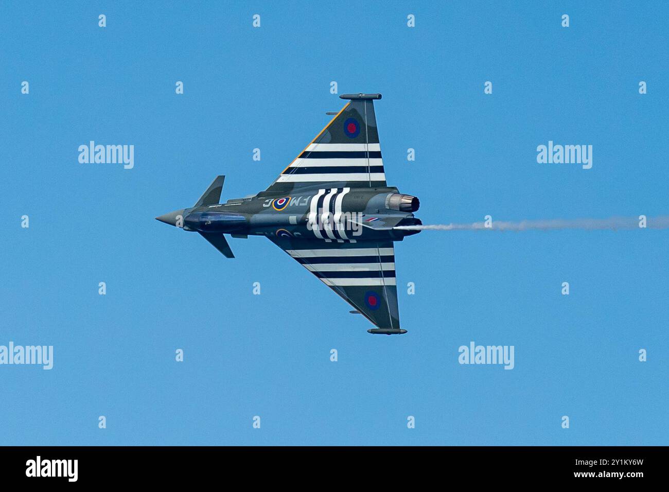 07/09/2024 Portrush Portrush Airshow 2024 Eurofighter Typhoon carries